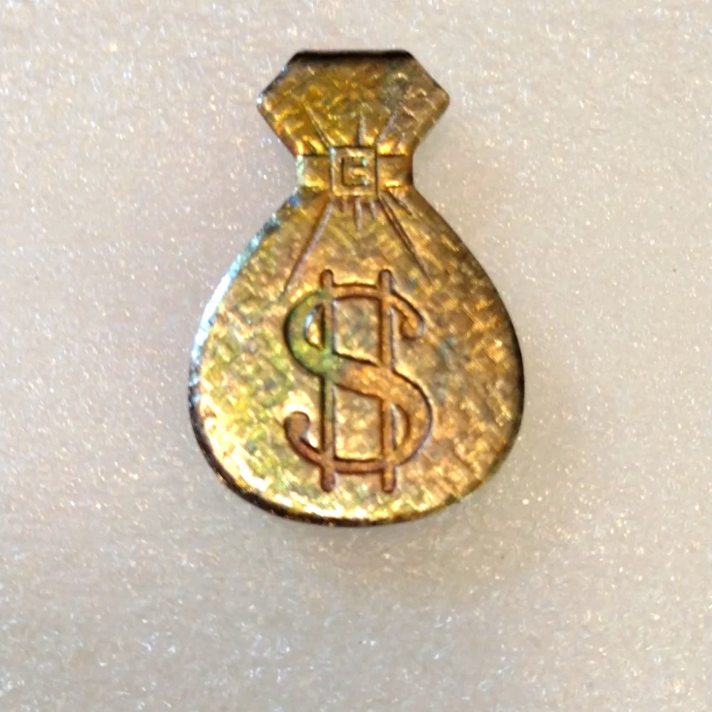 Money bag money clip.